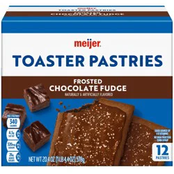 Meijer Frosted Chocolate Fudge Pastry Treat