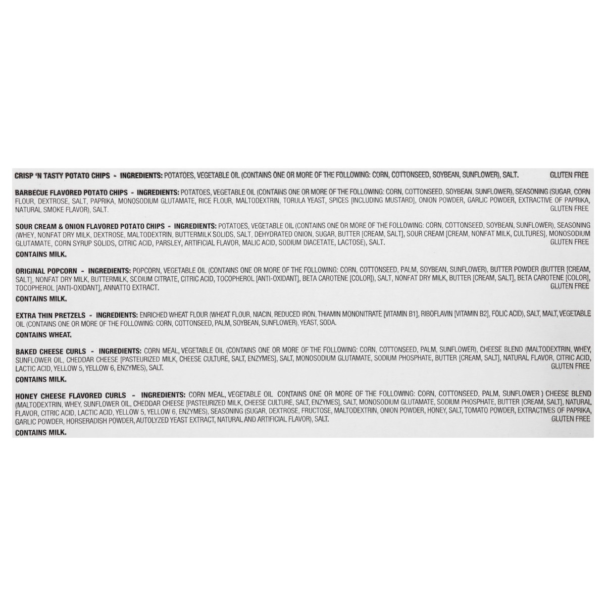 slide 7 of 11, Herr's Variety Pack Snacks 42 ea, 42 ct