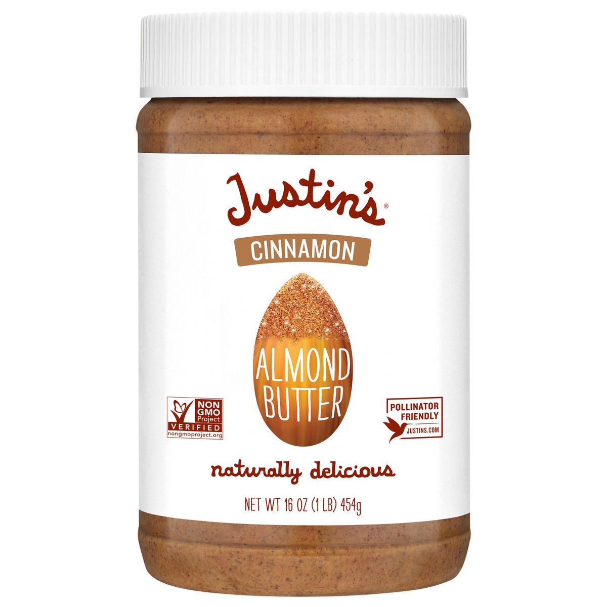 slide 1 of 11, Justin's Cinnamon Almond Butter - 16 oz, 16 oz