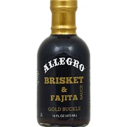 Allegro Gold Buckle Brisket & Fajita Sauce - 16 Fl. Oz.