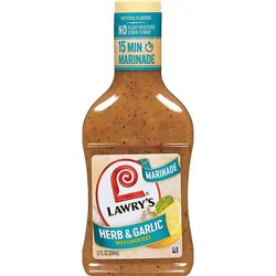 Lawry's Herb & Garlic With Lemon Marinade - 12 Oz