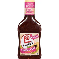 Lawry's Caribbean Jerk With Papaya Marinade - 12 Fl. Oz.