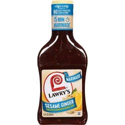 Lawry's Sesame & Ginger Marinade - 12 Oz