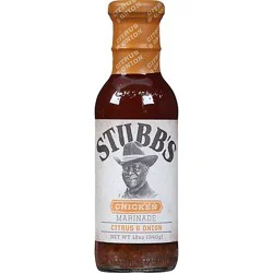 Stubb's Citrus & Onion Chicken Marinade - 12 Oz