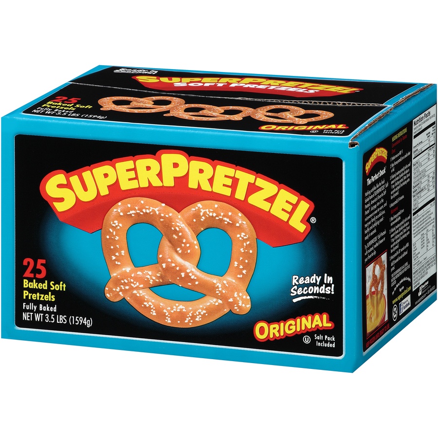 SuperPretzel Soft Pretzel - Original Family Pack 25 Ct | Shipt