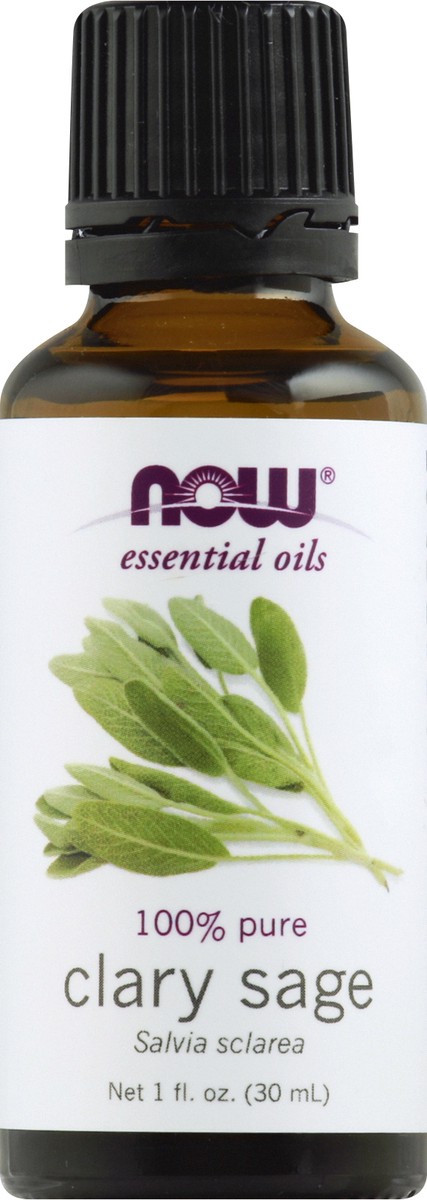 slide 5 of 7, Now Naturals NOW Essential Oils 100% Pure Clary Sage, 1 oz