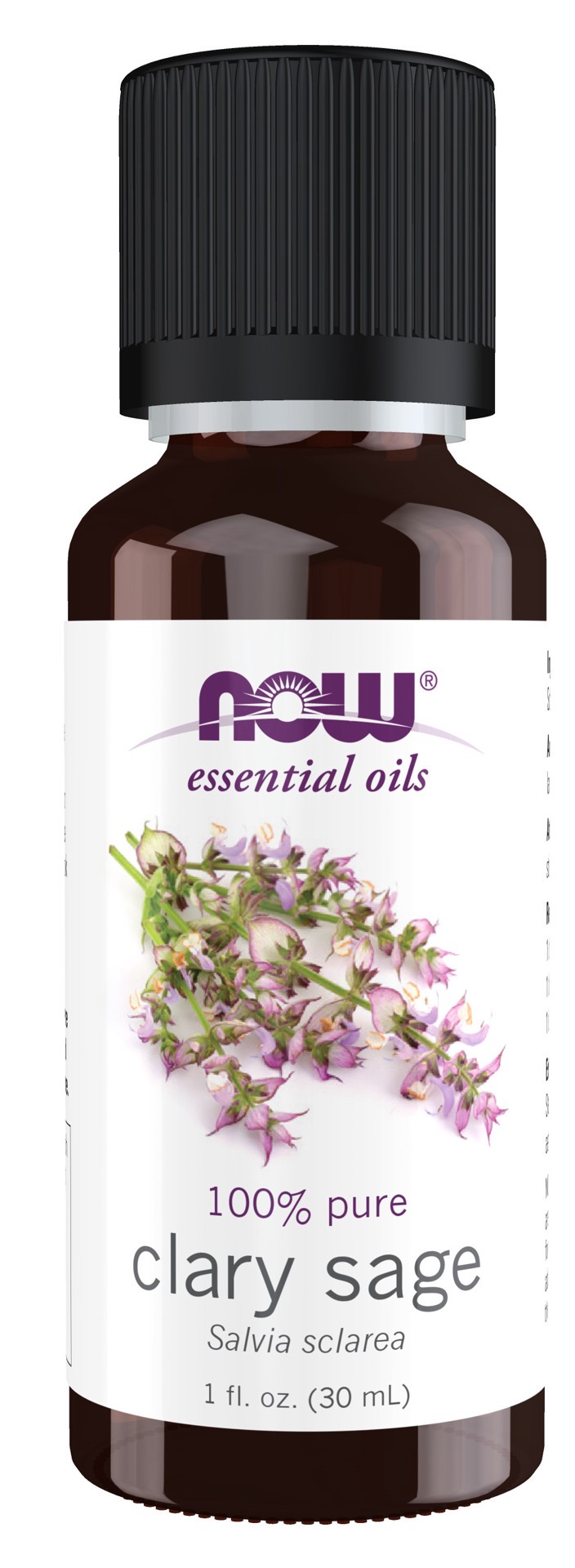 slide 1 of 7, Now Naturals NOW Essential Oils 100% Pure Clary Sage, 1 oz