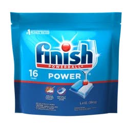 Finish Power Dishwasher Detergent 16 Ct