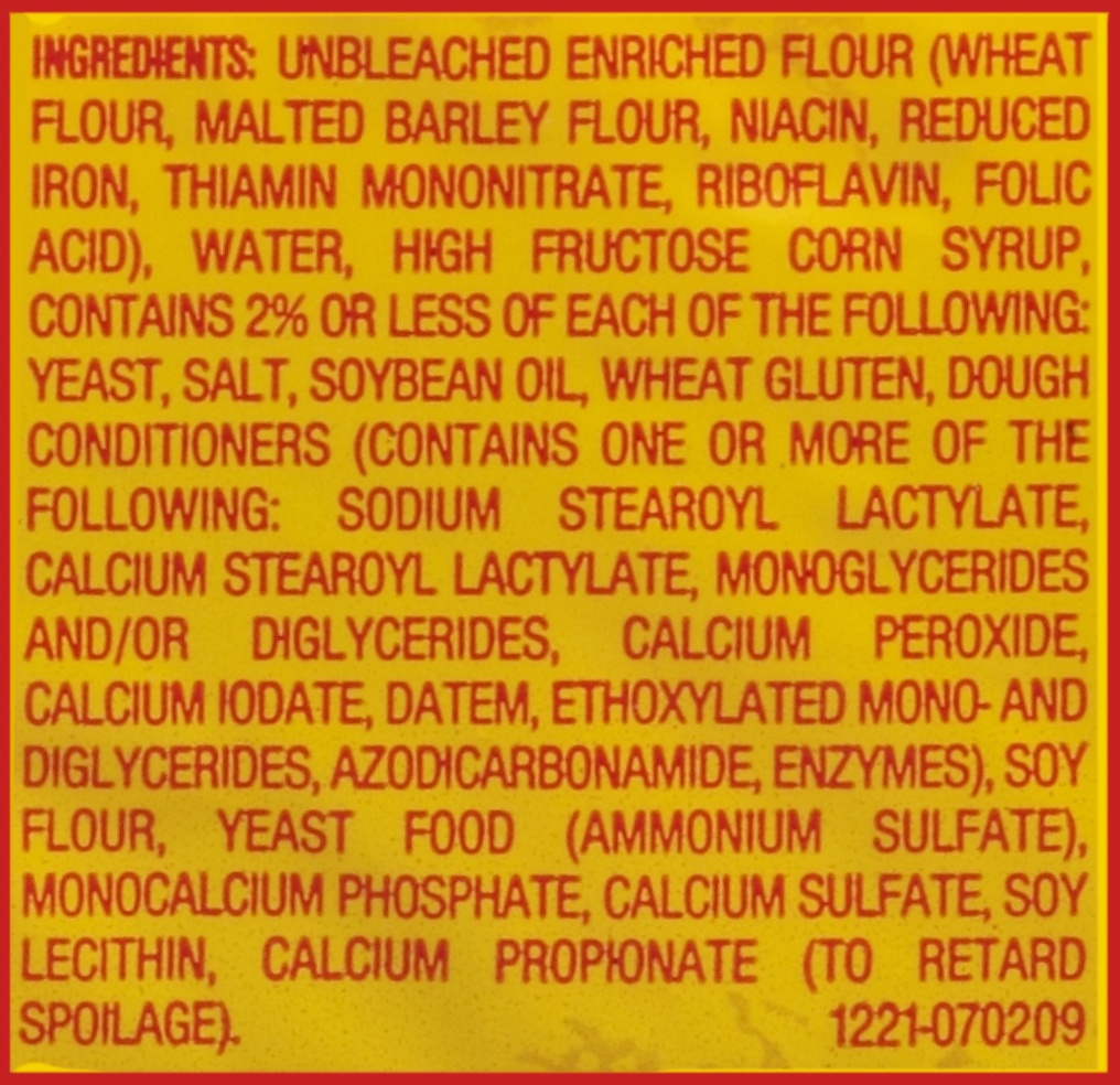 slide 4 of 8, Sunbeam Bread, 20 oz