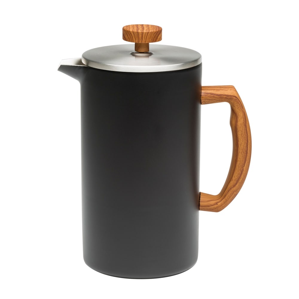 slide 1 of 1, Primula Double Wall Stainless Steel Coffee Press - Matte Black, 8 cups