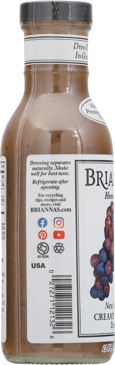 slide 7 of 11, Brianna's BRIANNAS Creamy Balsamic, 12 fl oz