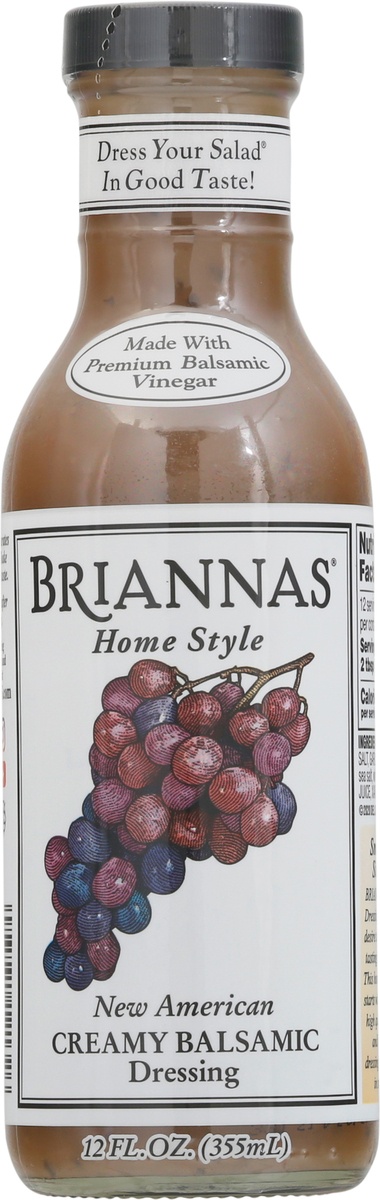slide 9 of 11, Brianna's BRIANNAS Creamy Balsamic, 12 fl oz