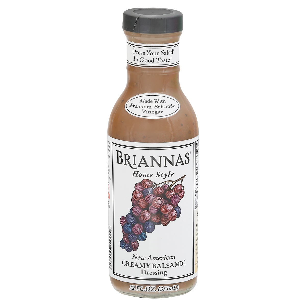 slide 11 of 11, Brianna's BRIANNAS Creamy Balsamic, 12 fl oz