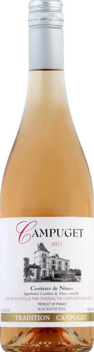 slide 2 of 2, Campuget Rose Wine 750 ml, 750 ml