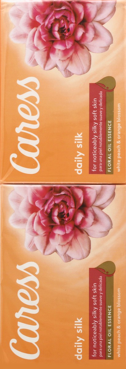 slide 4 of 9, Caress Bath And Body Daily Silk, 3.75 oz, 6 Bars, 6 ct