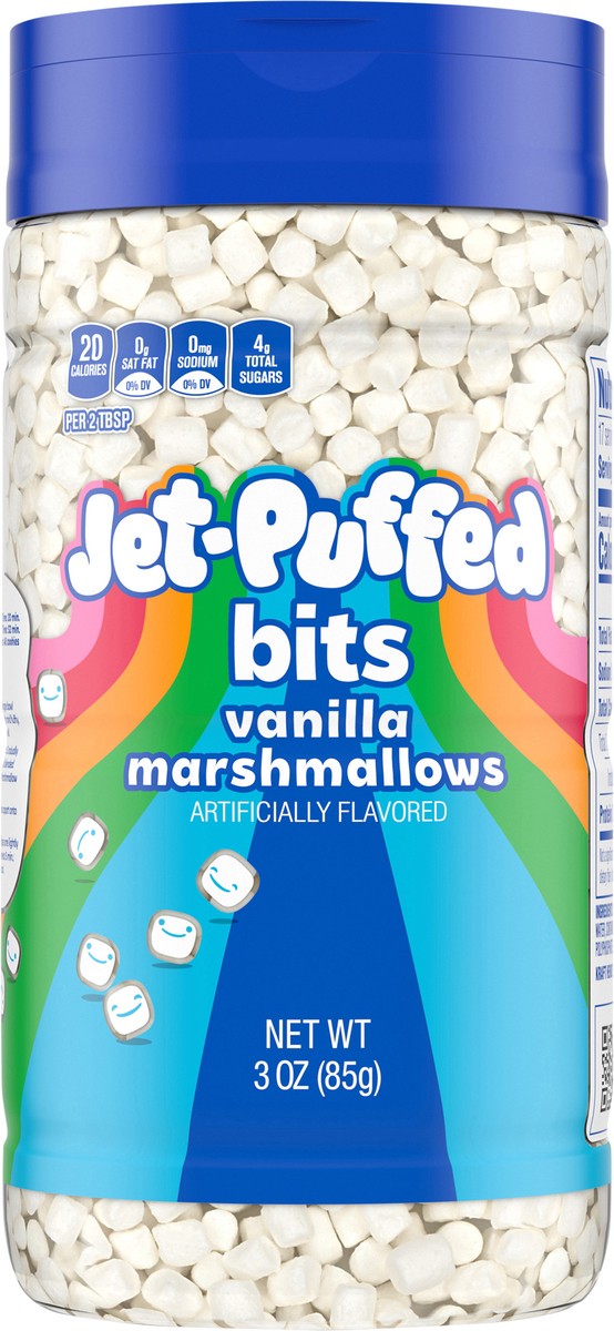 slide 1 of 9, Jet-Puffed Bits Vanilla Marshmallows 3 oz. Shaker, 3 oz