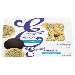 Entenmann's Sprinkled Frosted Dipped Cookies, 10 oz
