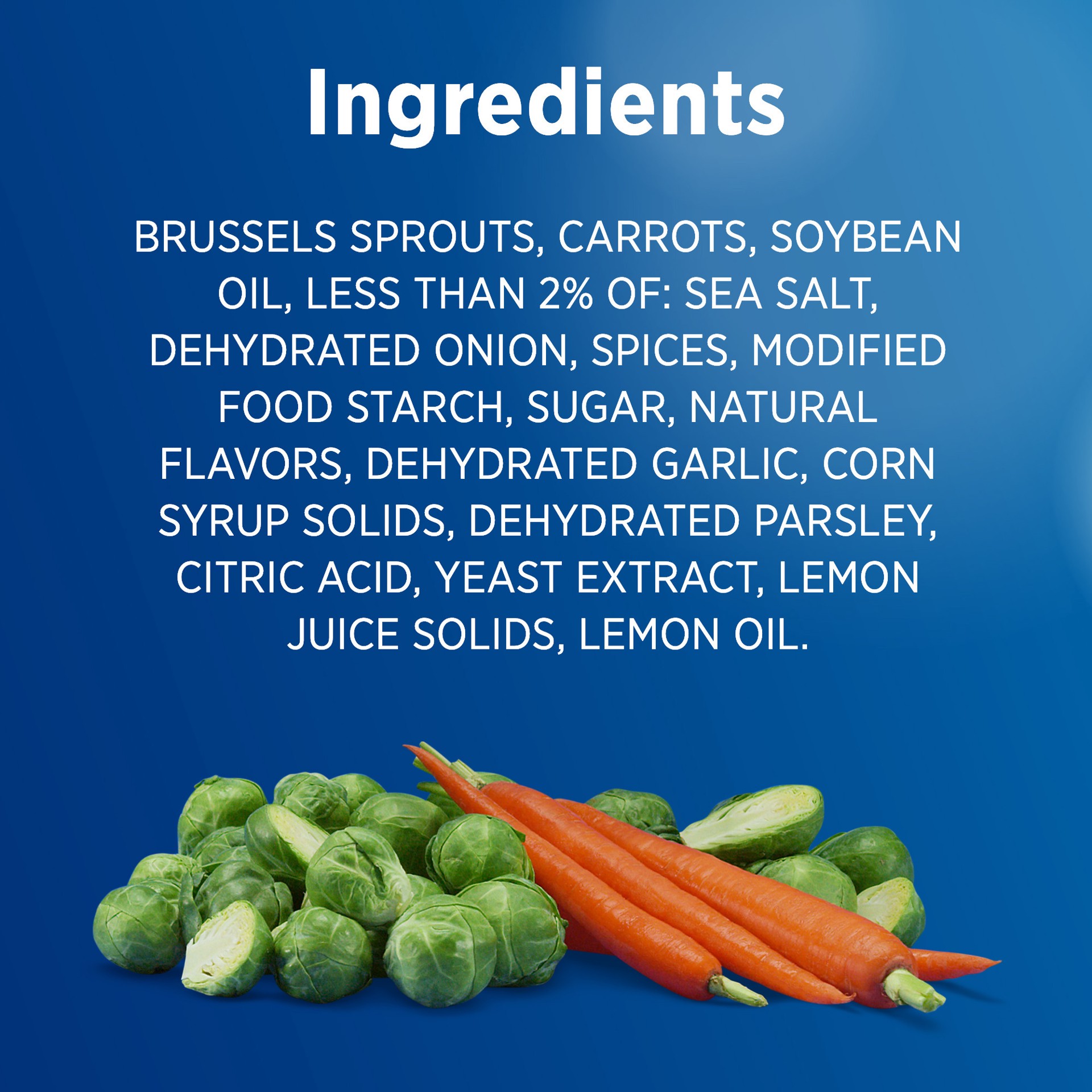 slide 3 of 5, Birds Eye Oven Roasters Family Size Brussels Sprouts & Carrots 28 oz Bag, 28 oz
