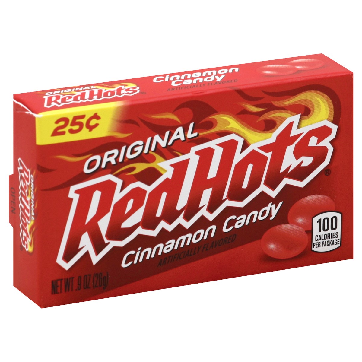 slide 5 of 5, Red Hots Cinnamon Candy 0.9 oz, 0.9 oz