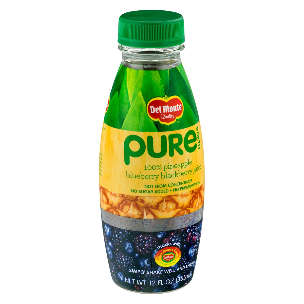 slide 8 of 12, Del Monte Pure Earth Juice 12 fl oz, 12 fl oz