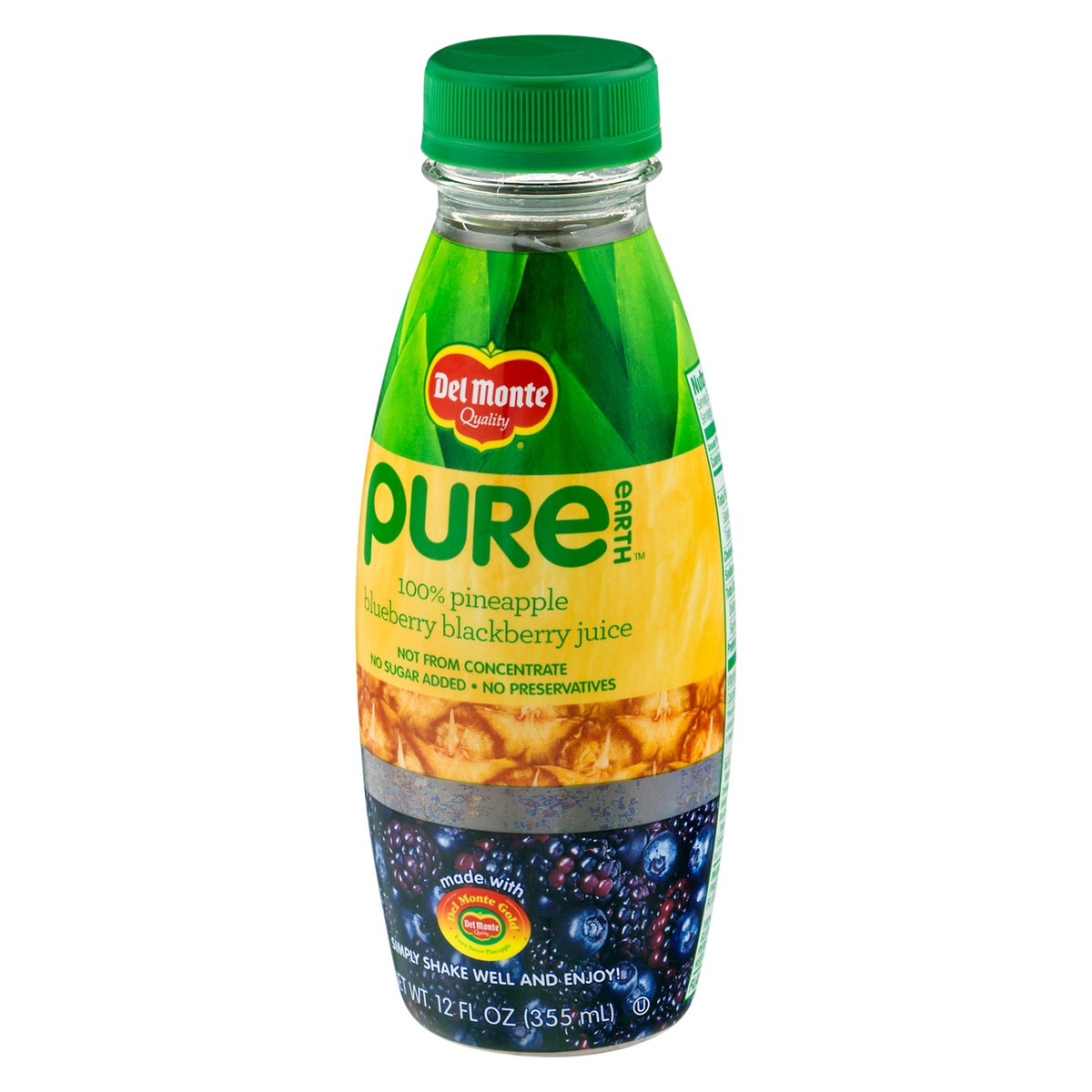 slide 9 of 12, Del Monte Pure Earth Juice 12 fl oz, 12 fl oz