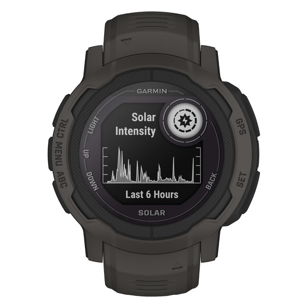 slide 4 of 5, Garmin Instinct 2 Solar Smart Watch - Graphite, 1 ct