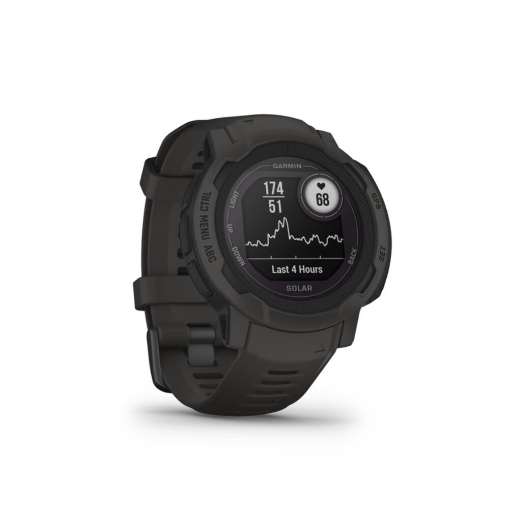 slide 2 of 5, Garmin Instinct 2 Solar Smart Watch - Graphite, 1 ct