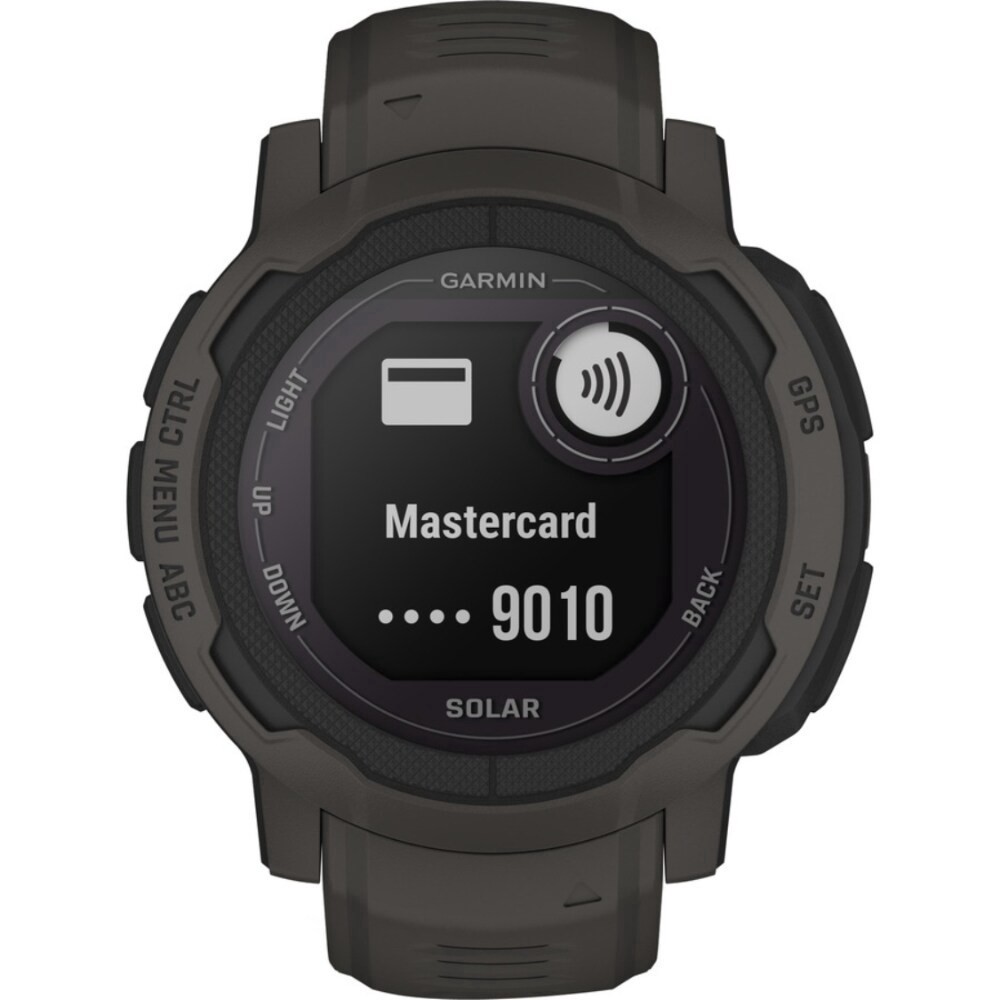 slide 1 of 5, Garmin Instinct 2 Solar Smart Watch - Graphite, 1 ct