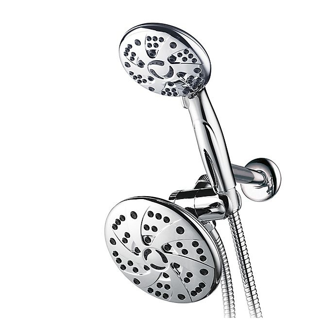 slide 1 of 7, RainSpa 3-in-1 Rainfall Combination Showerhead, 1 ct