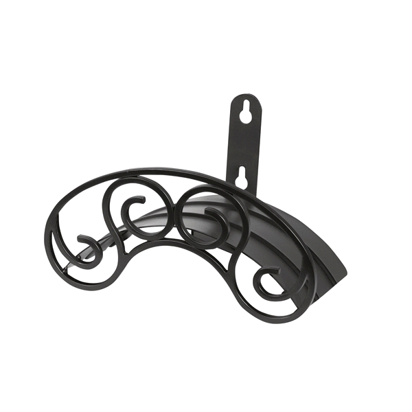 slide 1 of 1, Suncast Metal Scroll Hose Hanger, 1 ct