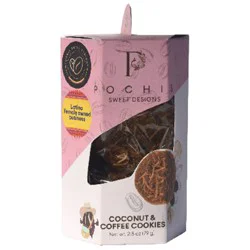 Pochis Sweet Cookies Coconut Coffee 2.8