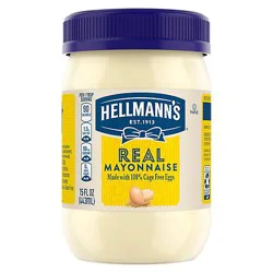 Hellmanns Mayonnaise Real - 15 Oz