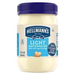 Hellmanns Mayonnaise Light - 15 Oz