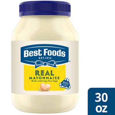 slide 1 of 1, Best Foods Real Mayonnaise - 30 Oz, 30 fl oz