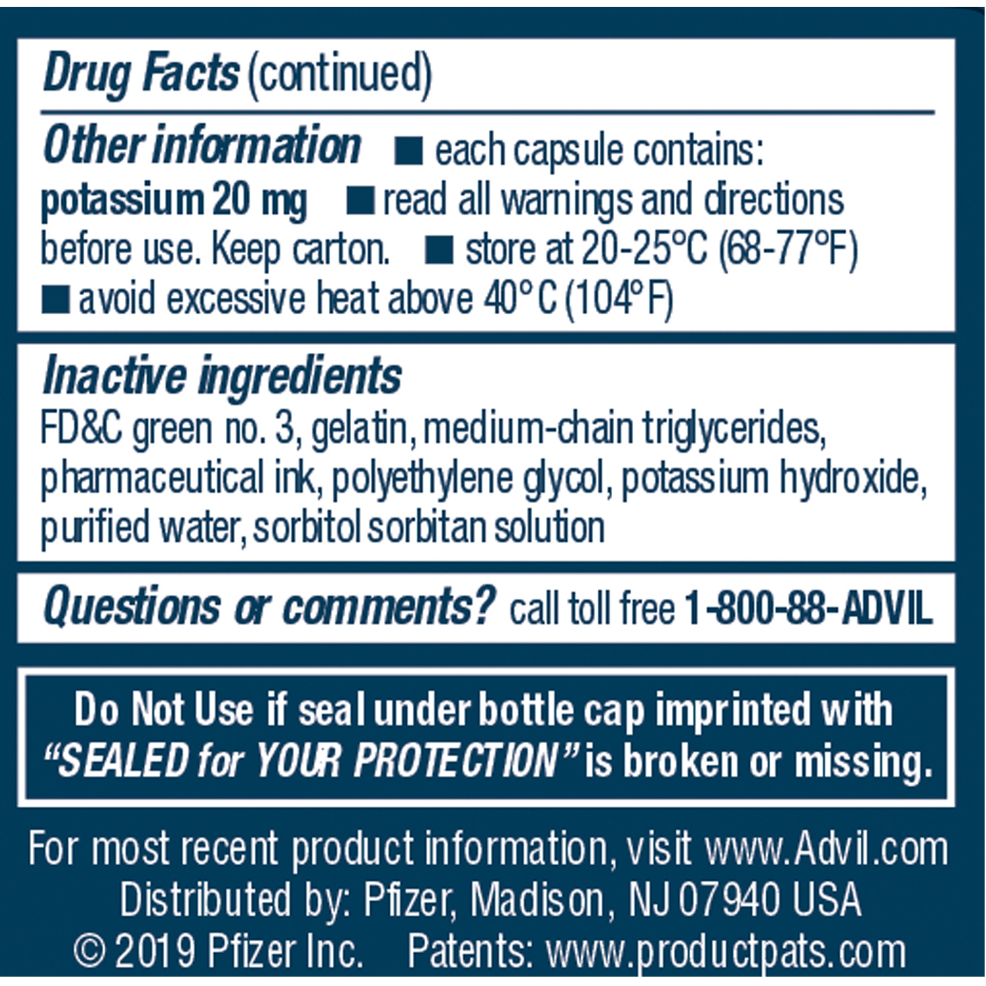 slide 5 of 7, Advil Pain Reliever/Fever Reducer Liqui-Gel Minis - Ibuprofen (NSAID) - 20ct, 20 ct