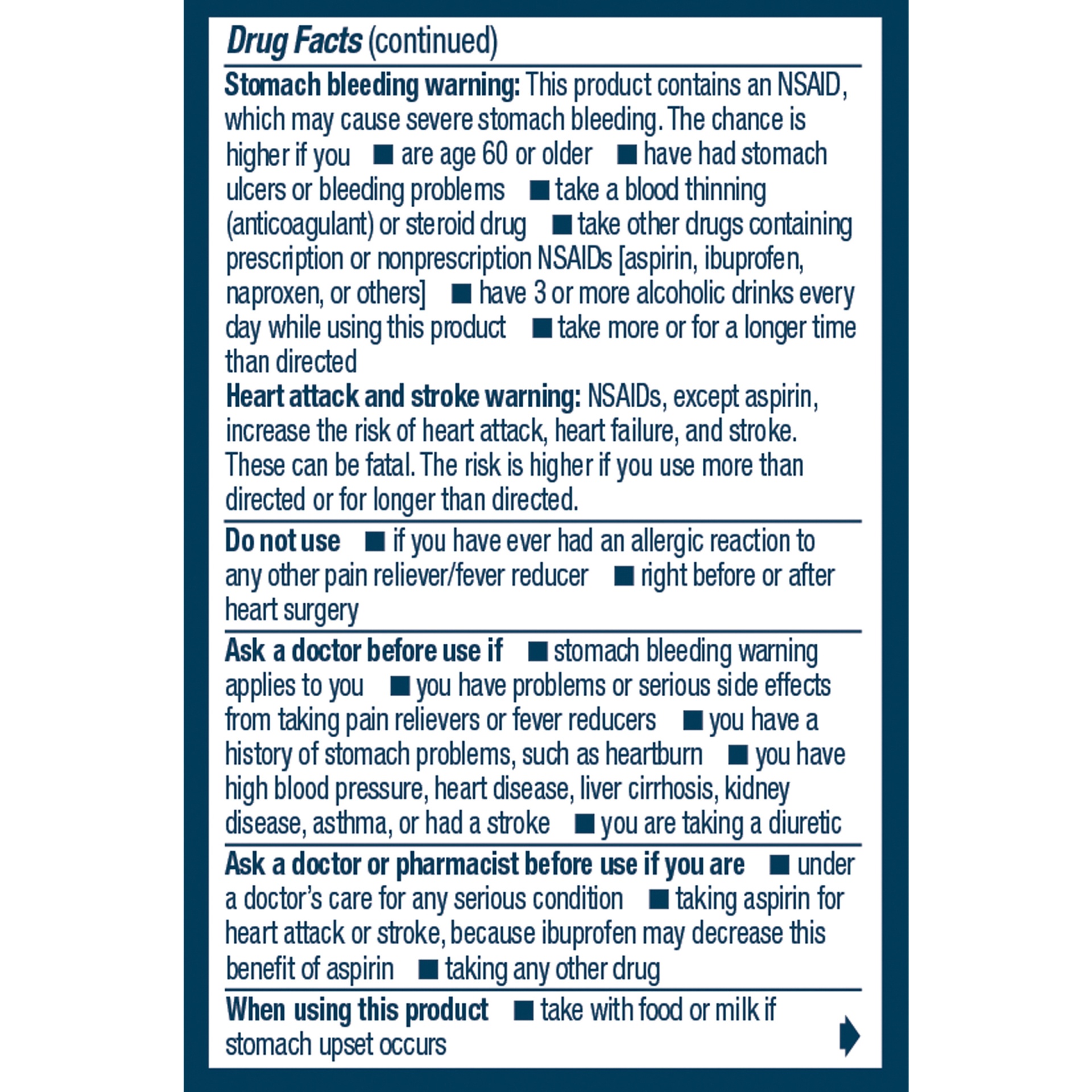 slide 7 of 7, Advil Pain Reliever/Fever Reducer Liqui-Gel Minis - Ibuprofen (NSAID) - 20ct, 20 ct