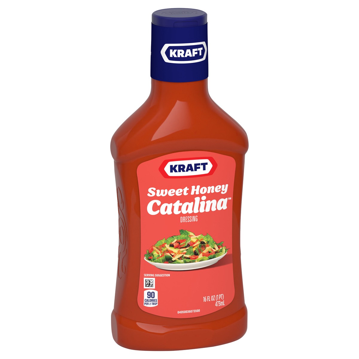 slide 13 of 13, Kraft Sweet Honey Catalina Salad Dressing Bottle - 16 Fl. Oz., 16 fl oz