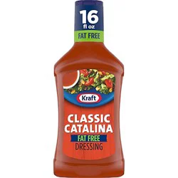 Kraft Classic Catalina Fat Free Salad Dressing Bottle - 16 Fl. Oz.