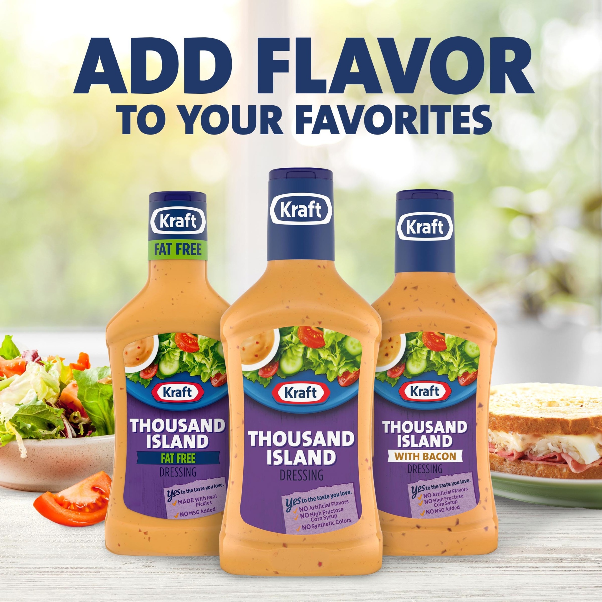 slide 2 of 12, Kraft Thousand Island Dressing, 16 fl oz