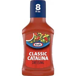 Kraft Classic Catalina Salad Dressing Bottle - 8 Fl. Oz.