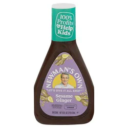 Newmans Own Dressing Low Fat Sesame Ginger - 16 Fl. Oz.