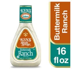 Kens Steak House Dressing Buttermilk Ranch - 16 Fl. Oz.