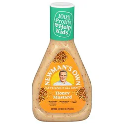 Newmans Own Lite Dressing Honey Mustard - 16 Fl. Oz.