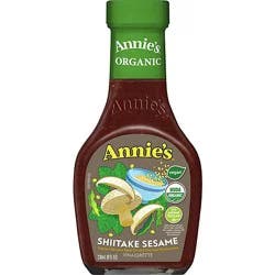 Annies Naturals Vinaigrette Organic Shitake Sesame - 8 Fl. Oz.