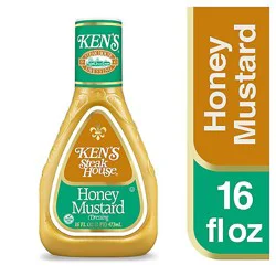 Kens Steak House Dressing Honey Mustard - 16 Fl. Oz.