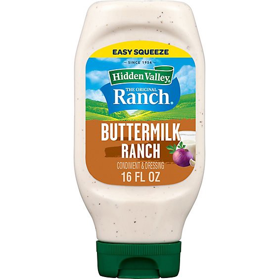 slide 1 of 3, Hidden Valley The Original Ranch Dressing Buttermilk - 16 Fl. Oz., 16 fl oz