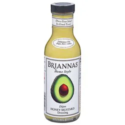 Briannas Dressing Home Style Dijon Honey Mustard - 12 Fl. Oz.