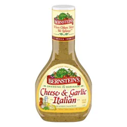 Bernstein's Cheese & Garlic Italian Salad Dressing & Marinade - 14 Fl Oz