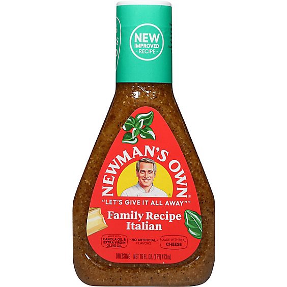 slide 1 of 1, Newmans Own Dressing Family Recipe Italian - 16 Fl. Oz., 16 fl oz
