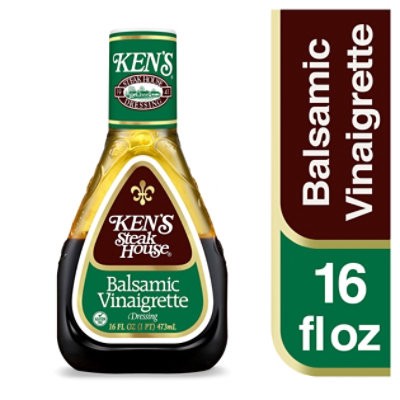 slide 1 of 1, Kens Steak House Dressing Balsamic Vinaigrette - 16 Fl. Oz., 16 fl oz